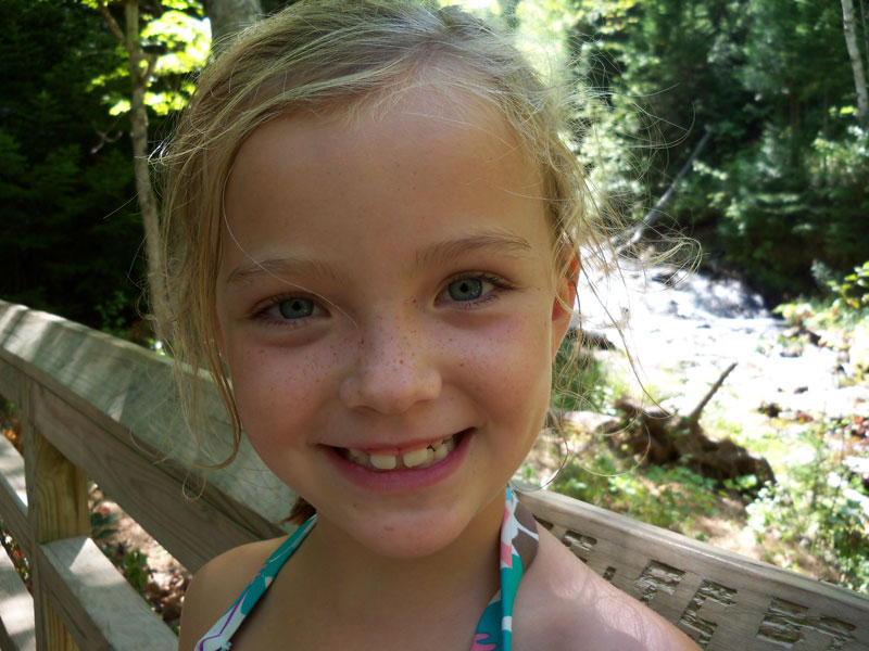 happy at the sable falls
